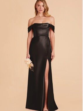 Birdy Grey Mia Convertible Bridesmaid Dress | Satin | Size M